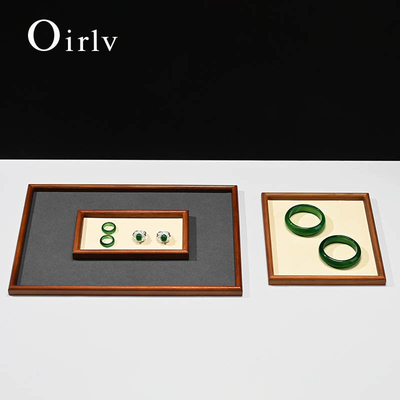Oirlv 4 Size Wooden Jewelry Tr - Wood Ring Blank ulasan dan harga