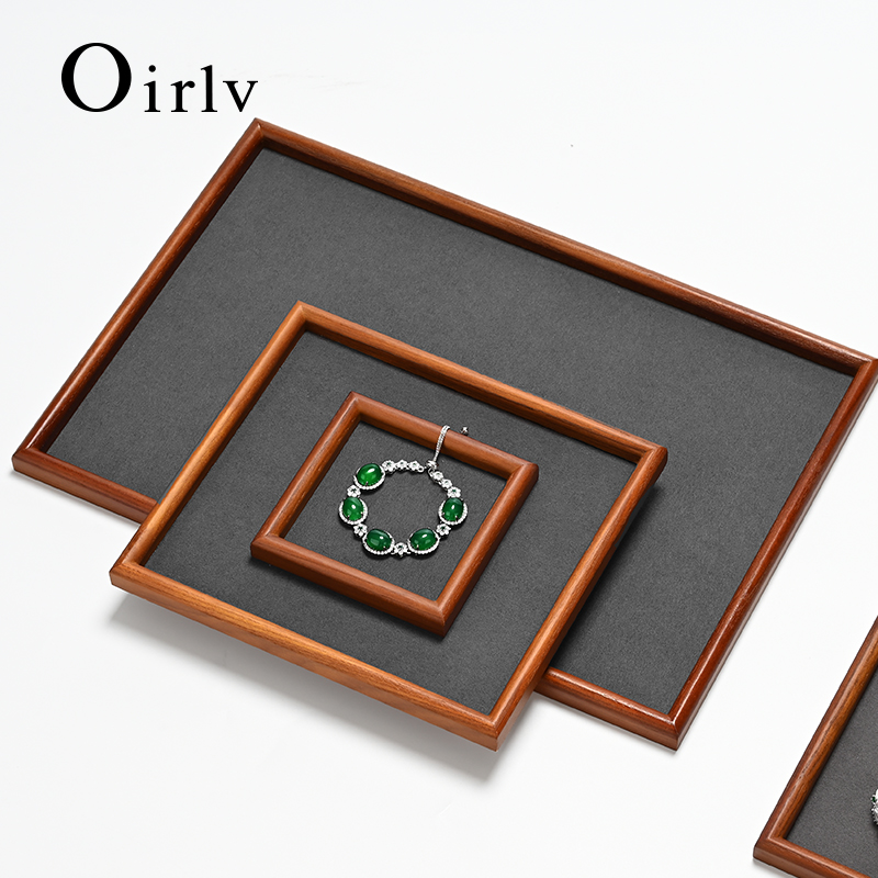 Oirlv 4 Size Wooden Jewelry Tr - Wood Ring Blank ulasan dan harga