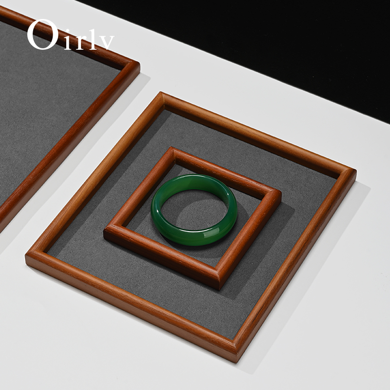 Oirlv 4 Size Wooden Jewelry Tr - Wood Ring Blank ulasan dan harga