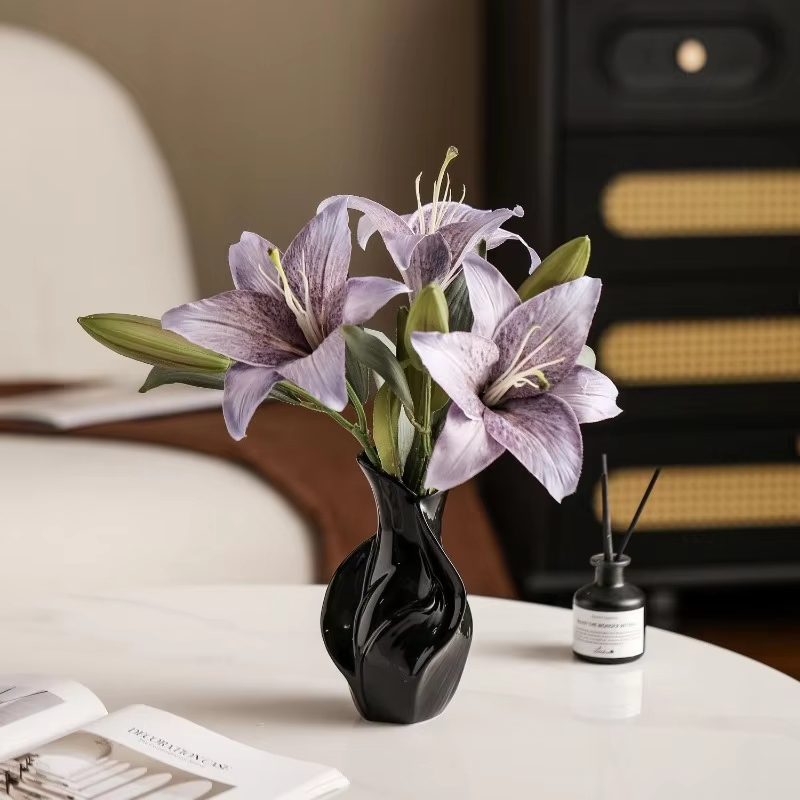Nordic Ceramic Vase Abstract G - Dried Flower Bulk ulasan dan harga