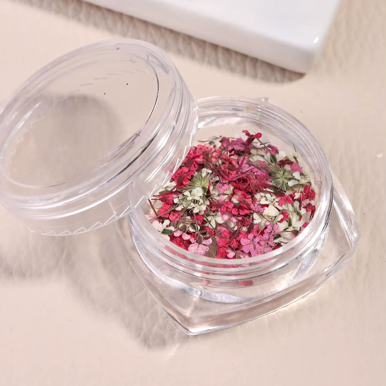 3D Mix Colors Flower Nail Art  - Resin Craft Ideas ulasan dan harga