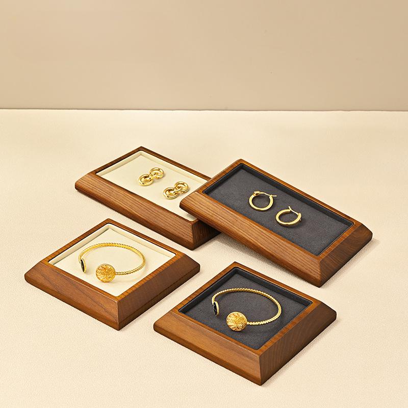 Solid Wood Jewelry Storage Tra - Wood Ring Blank ulasan dan harga