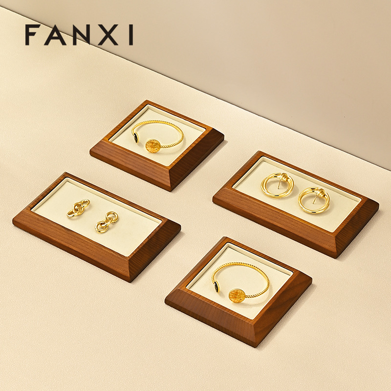 Solid Wood Jewelry Storage Tra - Wood Ring Blank ulasan dan harga