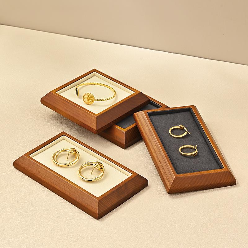 Solid Wood Jewelry Storage Tra - Wood Ring Blank ulasan dan harga