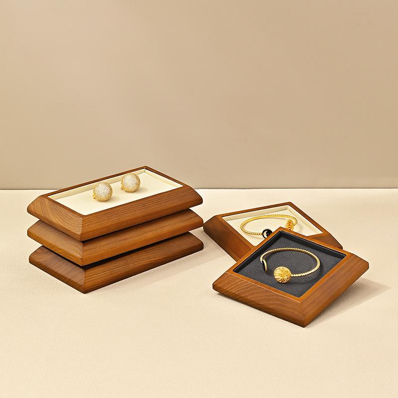 Solid Wood Jewelry Storage Tra - Wood Ring Blank ulasan dan harga