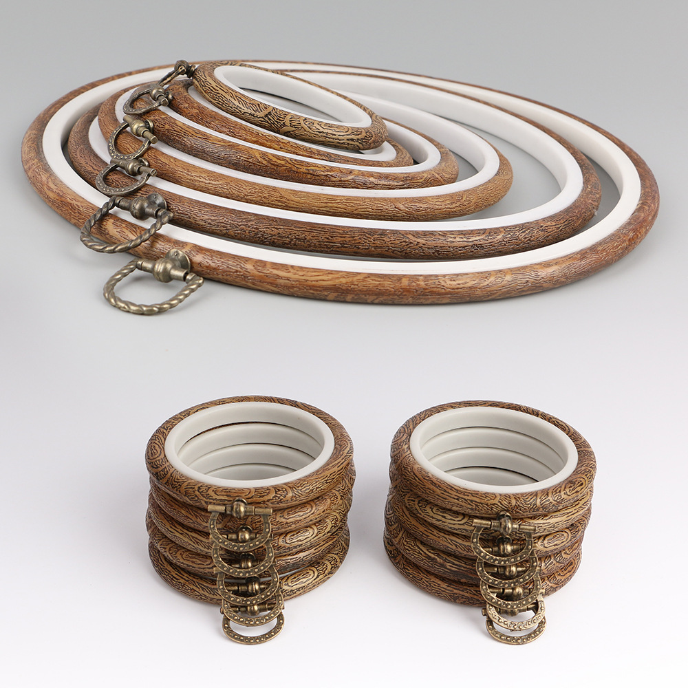 10pcs/Set 7.5-26cm Round Woode - Wood Ring Blank ulasan dan harga