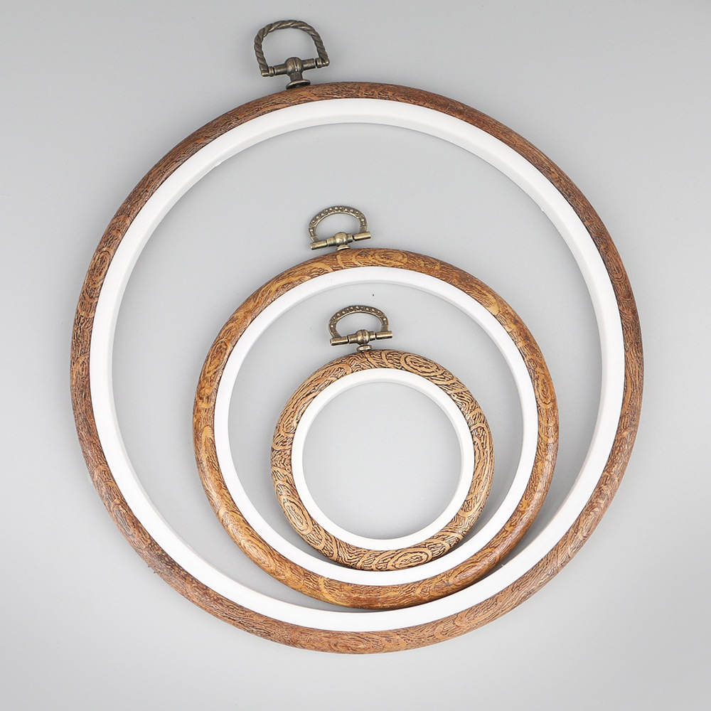10pcs/Set 7.5-26cm Round Woode - Wood Ring Blank ulasan dan harga