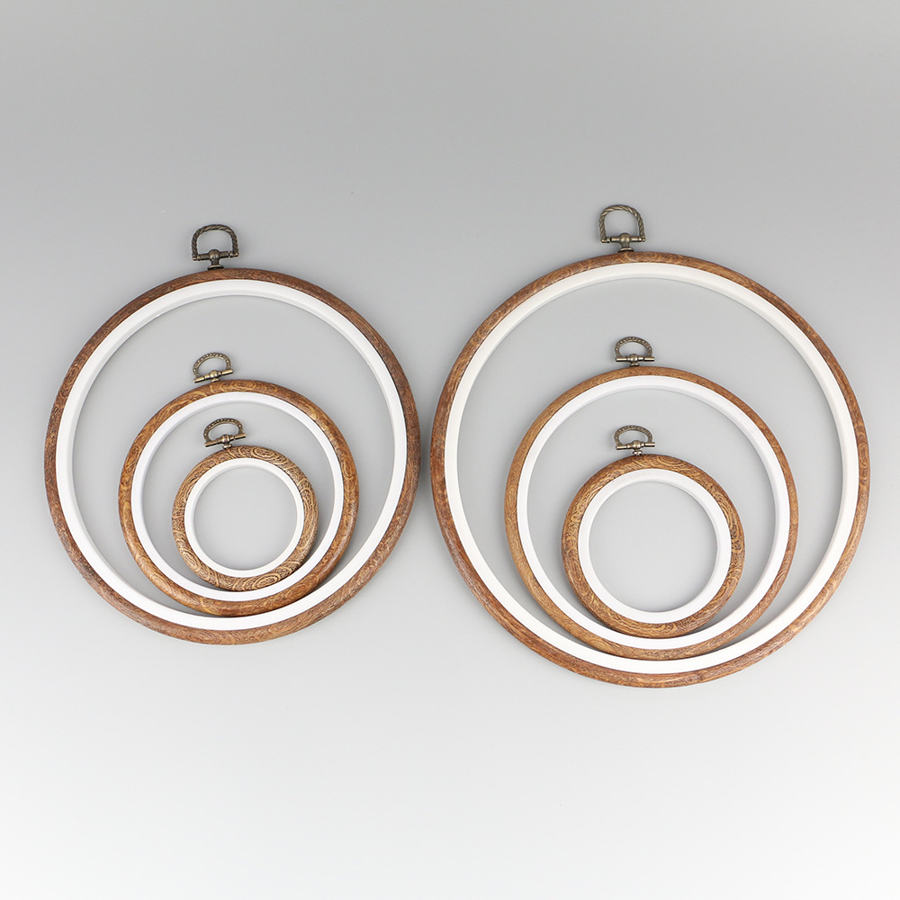 10pcs/Set 7.5-26cm Round Woode - Wood Ring Blank ulasan dan harga