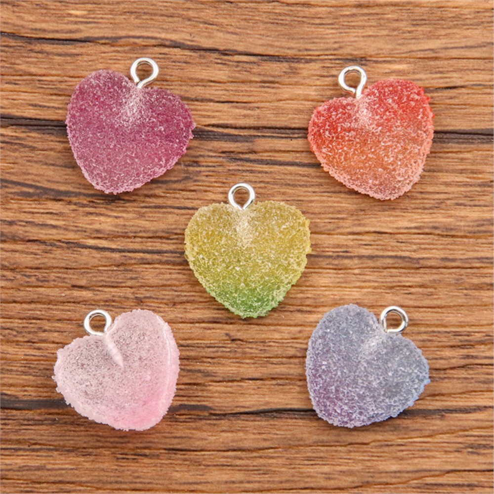 20Pcs Gradient Color Candy Res - Resin Craft Projects ulasan dan harga